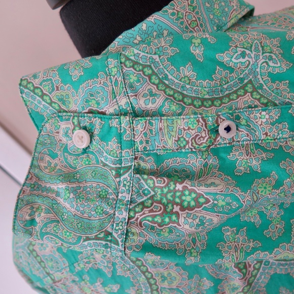 J. Crew COLLECTION Slim-fit crisp cotton poplin shirt in Ratti® pendant paisley - Picture 7 of 10
